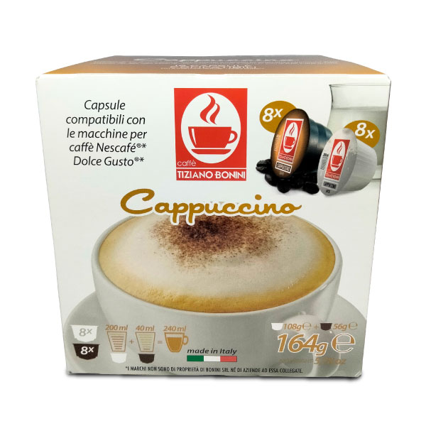 Cappuccino Dolce Gusto 16 Cápsulas Bonini (25-09-2023)