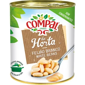 Feijão Branco 845g Compal