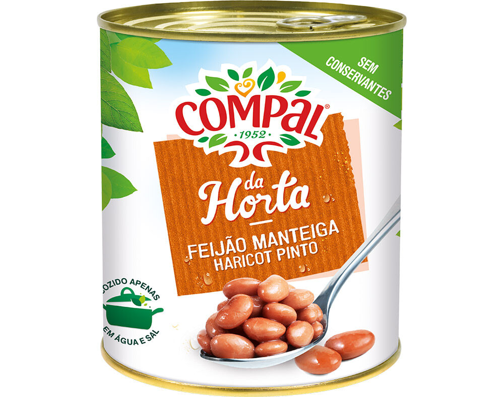 Feijão Manteiga Compal 845g Feijão Manteiga Compal 845g