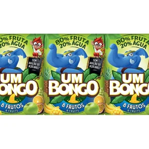 Um Bongo 8 Frutos 3x200mL