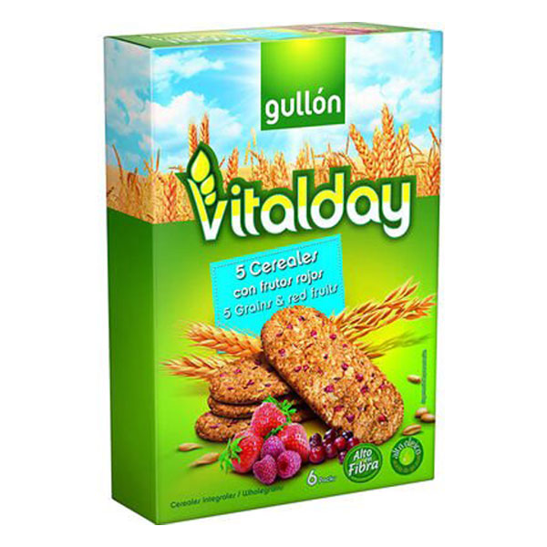 Bolachas  Vitalday Frutos vermelhos (240 g)