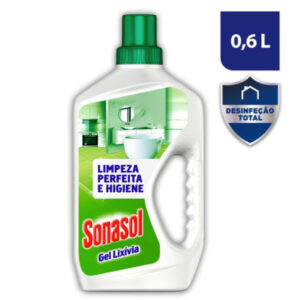 Limpeza Multisuperficie Sonasol Gel Lixívia 600mL