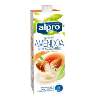 Bebida Amêndoa sem Açucar Alpro 1L