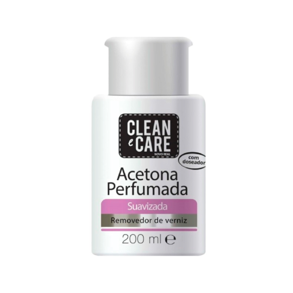 Acetona Perfumada com Doseador Clean e Care 200mL Acetona Perfumada com Doseador Clean e Care 200mL