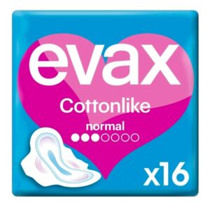 Pensos Higiénicos Normal c/Alas Evax 16un.