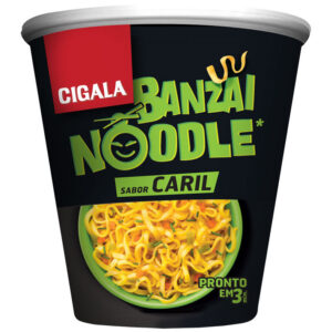 Banzai Noodles Sabor Caril Cigala 67g