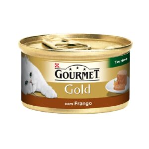 Comida Húmida Gato Gold Terrine com Frango Purina Gourmet 85g