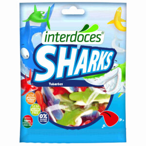 Gomas Sharks 100g Interdoces