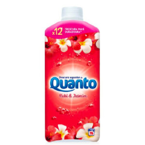 Amaciador de Roupa Rubi e Jasmim 48 Doses Quanto