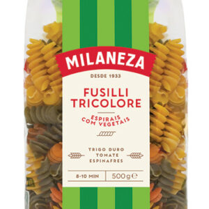 Massa Fusili Espirais Tricolor Milaneza 500g