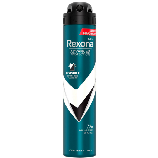 Desodorizante em Spray Invisible Men  (200 ml)