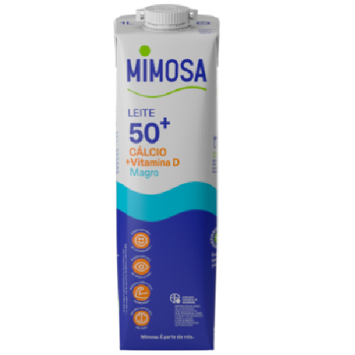 Leite Magro Cálcio 1L Mimosa Leite Magro Cálcio 1L Mimosa