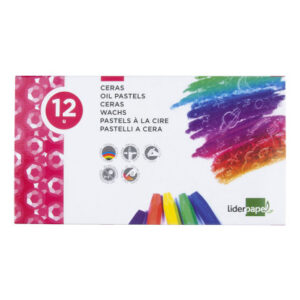 Lápis de Cera 12un Liderpapel