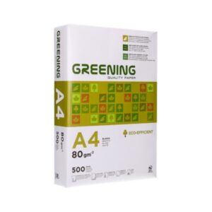 Resma de Papel de Impressão A4 500 Folhas 80g/m2 Greening