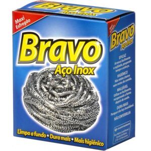 Esfregão Bravo Aço Inox