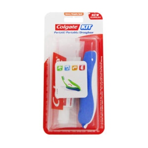 Kit portátil Pasta de dentes + Escova Colgate Até Ti