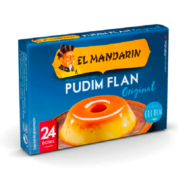Pudim Flan El Mandarin 24 doses Pudim Flan El Mandarin 24 doses