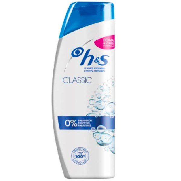 Champô Anticaspa Clássico 300ml H&S Champô Anticaspa Clássico 300ml H&S