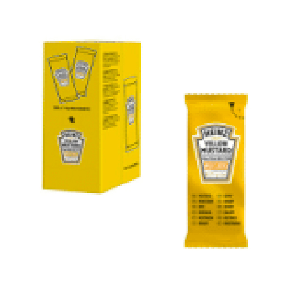Mostarda Saquetas Individuais 10ml Heinz 200 un Mostarda Saquetas Individuais 10ml Heinz 200 un