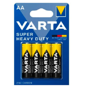 Pilhas Alcalinas AA 4un Varta