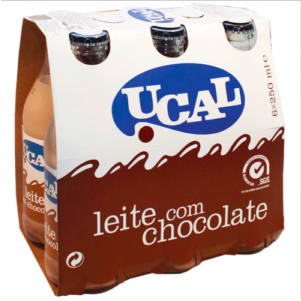 Leite com Chocolate Pack6 250mL Ucal