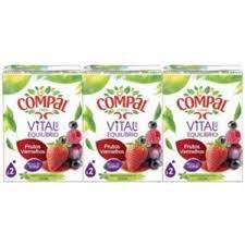 Sumo Frutos Vermelhos 3x200ml Compal (31-07-2026)