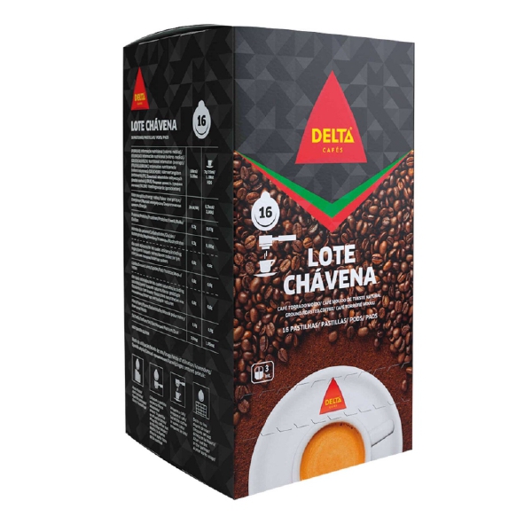 Pastilhas Café Delta Lote Chávena 16un