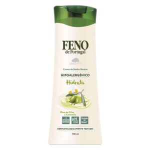 Creme de Banho Neutro Óleo de Oliva e Camomila Feno 700ml até ti