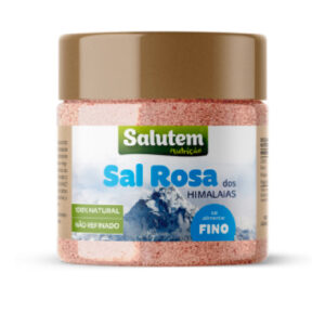 Sal Rosa dos Himalaias Fino 240g Salutem