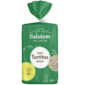 Mini Galetes Integral de Arroz 120g Salutem