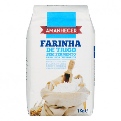 Farinha de Trigo sem Fermento 1kg Amanhecer até ti Farinha de Trigo sem Fermento 1kg Amanhecer até ti