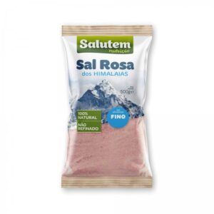 Sal Rosa dos Himalaias Fino Salutem 500g até ti