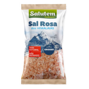 Sal Rosa dos Himalaias Grosso 500g Salutem