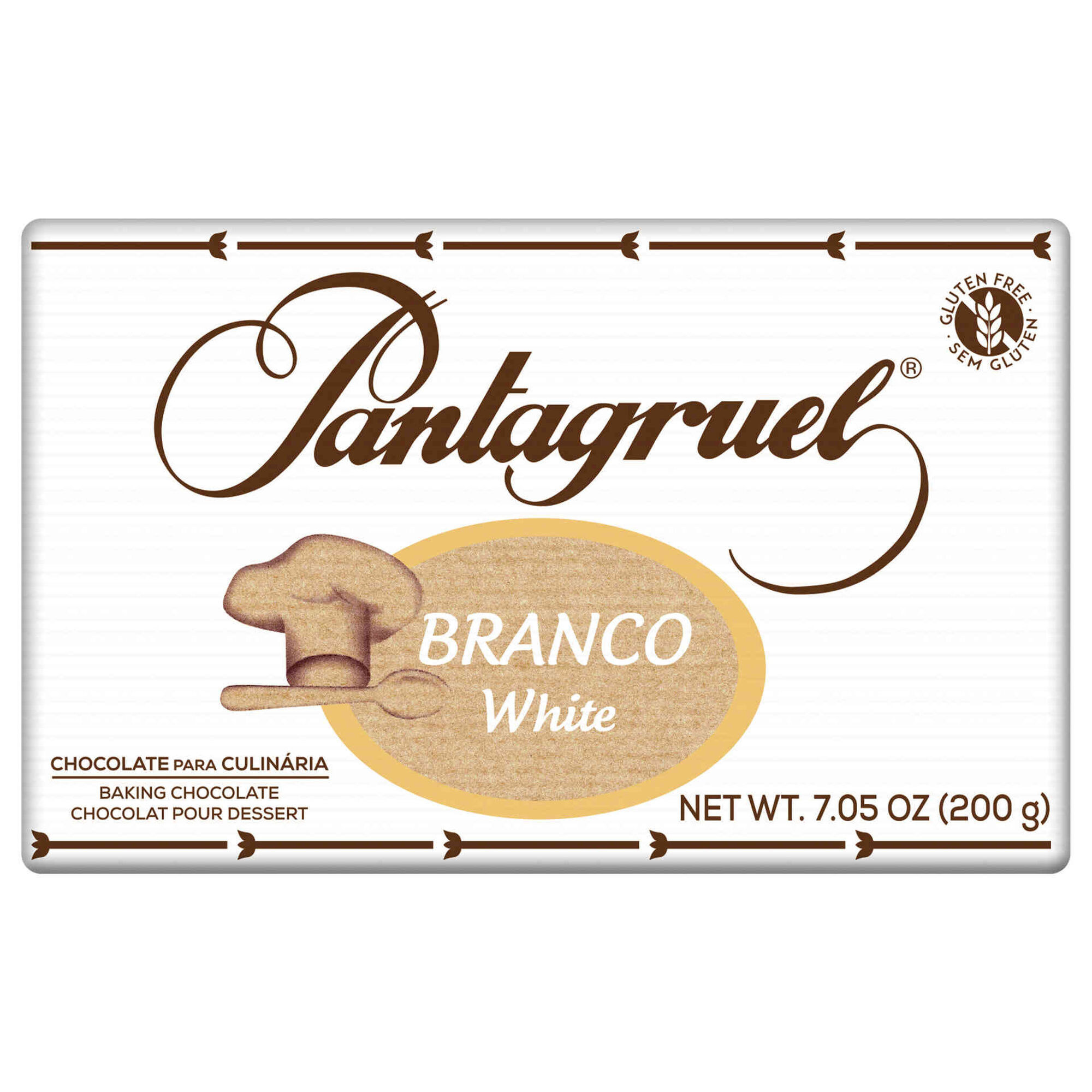 Chocolate Branco Culinária 200g Pantagruel