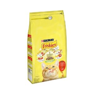 Ração para Gato Adulto Vaca e Frango Friskies 2kg Purina