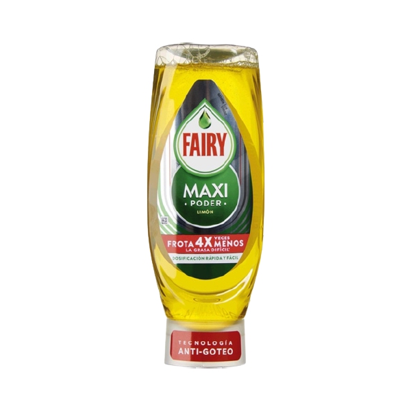 Detergente Loiça Limão Maxi Poder Fairy 540ml