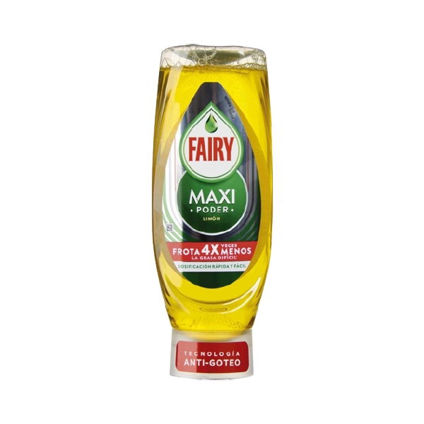 Detergente Loiça Limão Maxi Poder Fairy 540ml