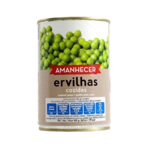 Ervilhas Cozidas Lata Amanhecer 420g