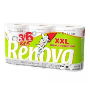 Rolo Papel de Cozinha XXL Pack 3 Renova
