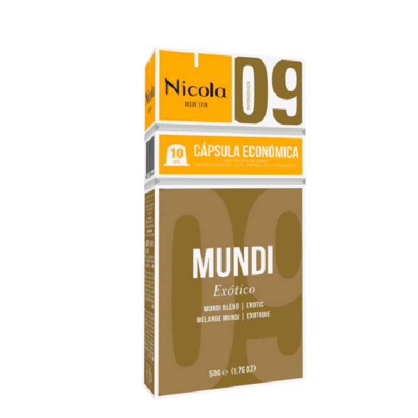 Café Mundi 10 Cápsulas Nicola Café Mundi 10 Cápsulas Nicola