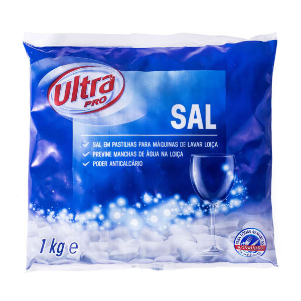 Sal para Máquina de Louça 1kg Ultra Pro até ti Sal para Máquina de Louça 1kg Ultra Pro até ti
