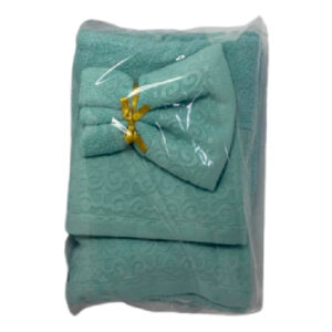 Conjunto de Toalhas de Banho Azul