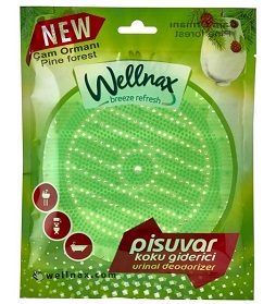 Ambientador Tapete para Urinol Pinho Wellnax