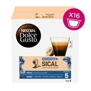 Cápsulas Café Sical Descafeinado 16un Nescafé Dolce Gusto