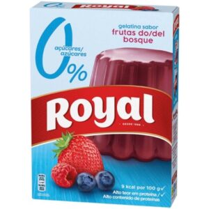 Gelatina de Frutos do Bosque 0% Açúcares 31g Royal