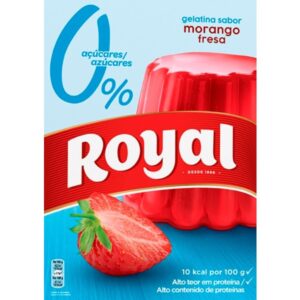 Gelatina de Morango 0% Açúcares 31g Royal
