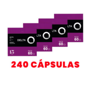 Cafe Mythiq Int 15 240 capsulas 4x60 Capsulas Delta Q