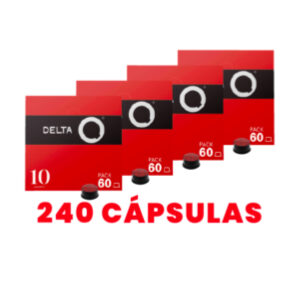 Café Qalidus Int 10 - 240 cápsulas (4x60 Cápsulas) Delta Q
