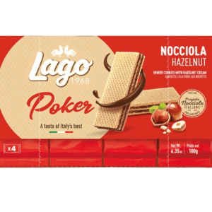 Bolacha Poker Avelã Lago