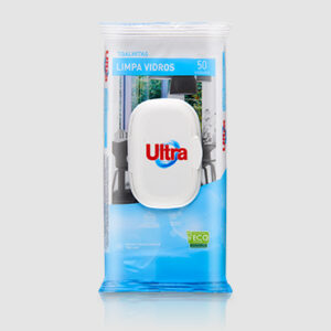 Toalhitas Limpa Vidros 50un Ultra